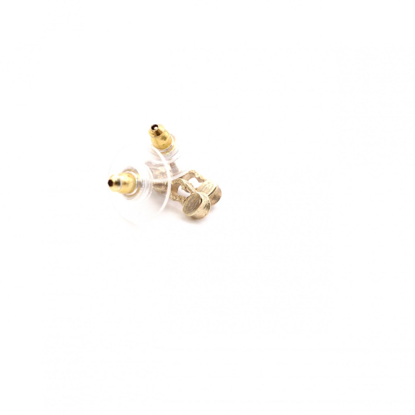 CHANEL シャネル ピアス メタル/フェイクパール ゴールド【中古】 レディース