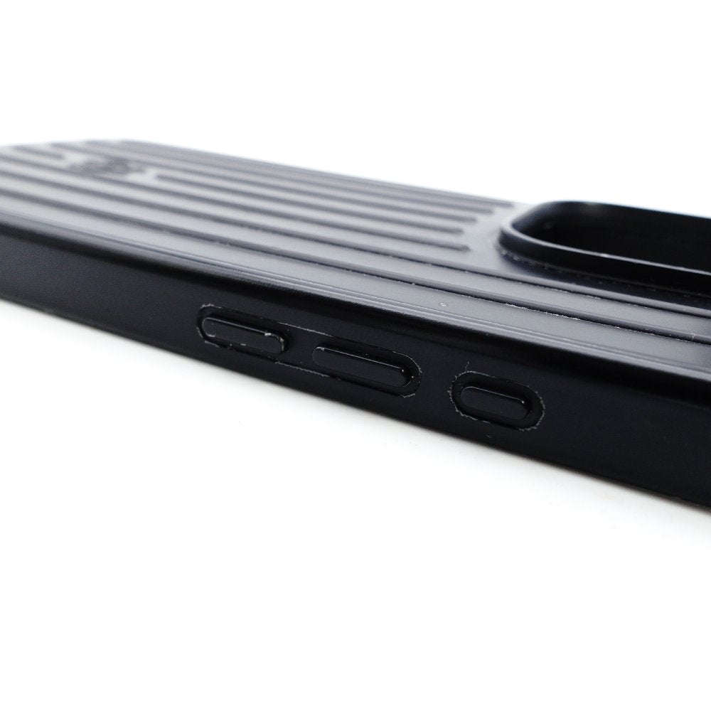 RIMOWA iPhone Case 16 Pro Black Polyguard Black iPhone Case Mobile Case Cover 7-12-721