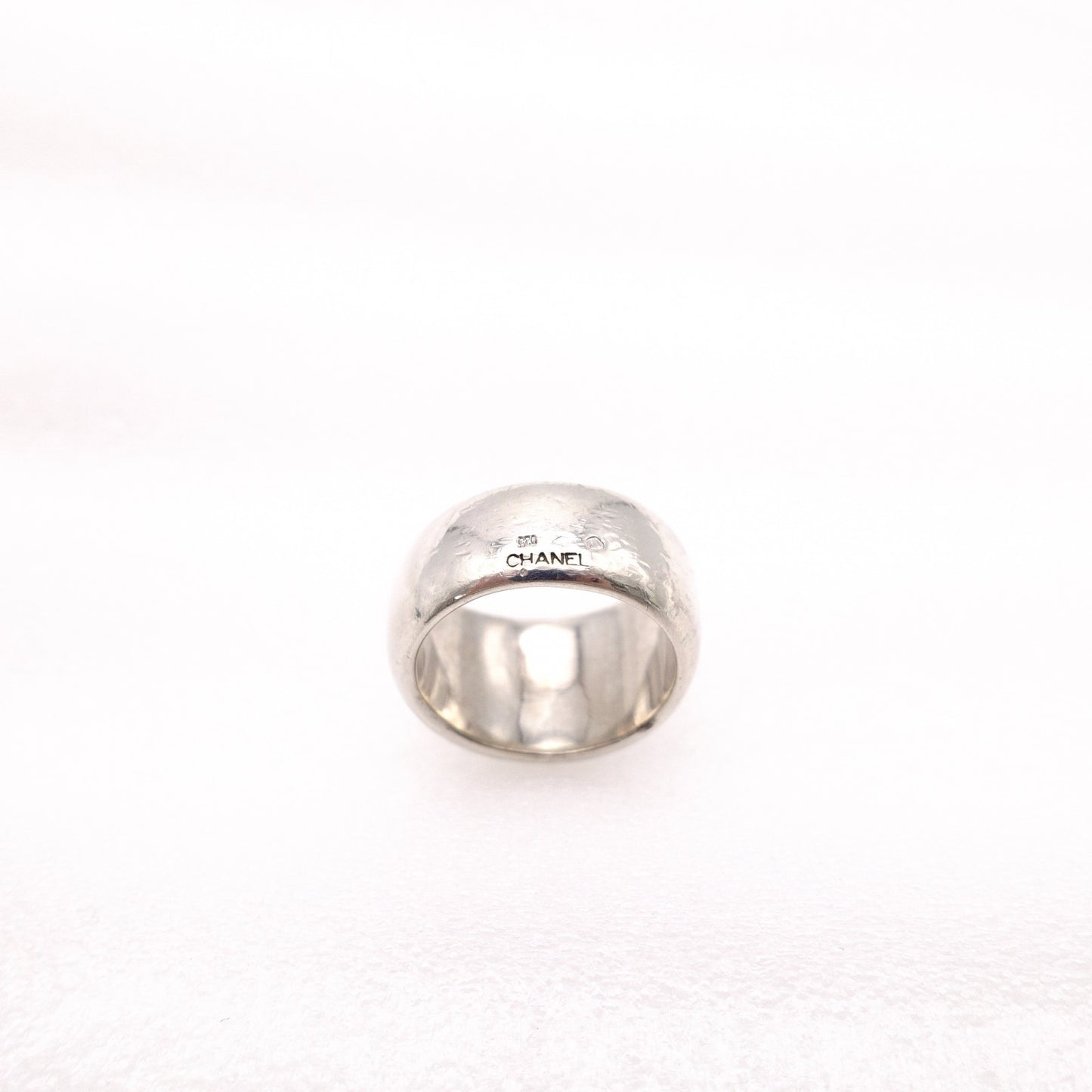 CHANEL Ring, 925 sterling silver, size 54 / 14, approx. 15g, logo
