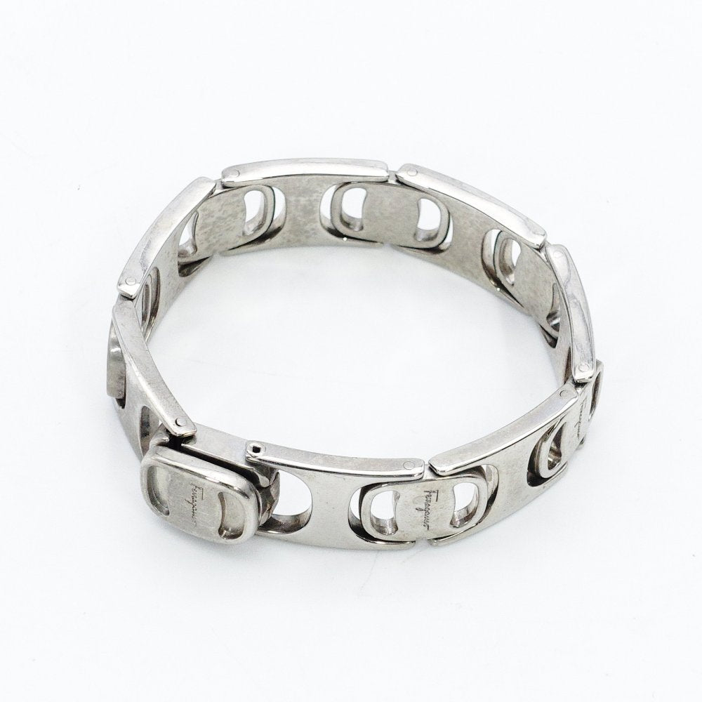 Salvatore Ferragamo Vara Silver Bracelet 7-10-955