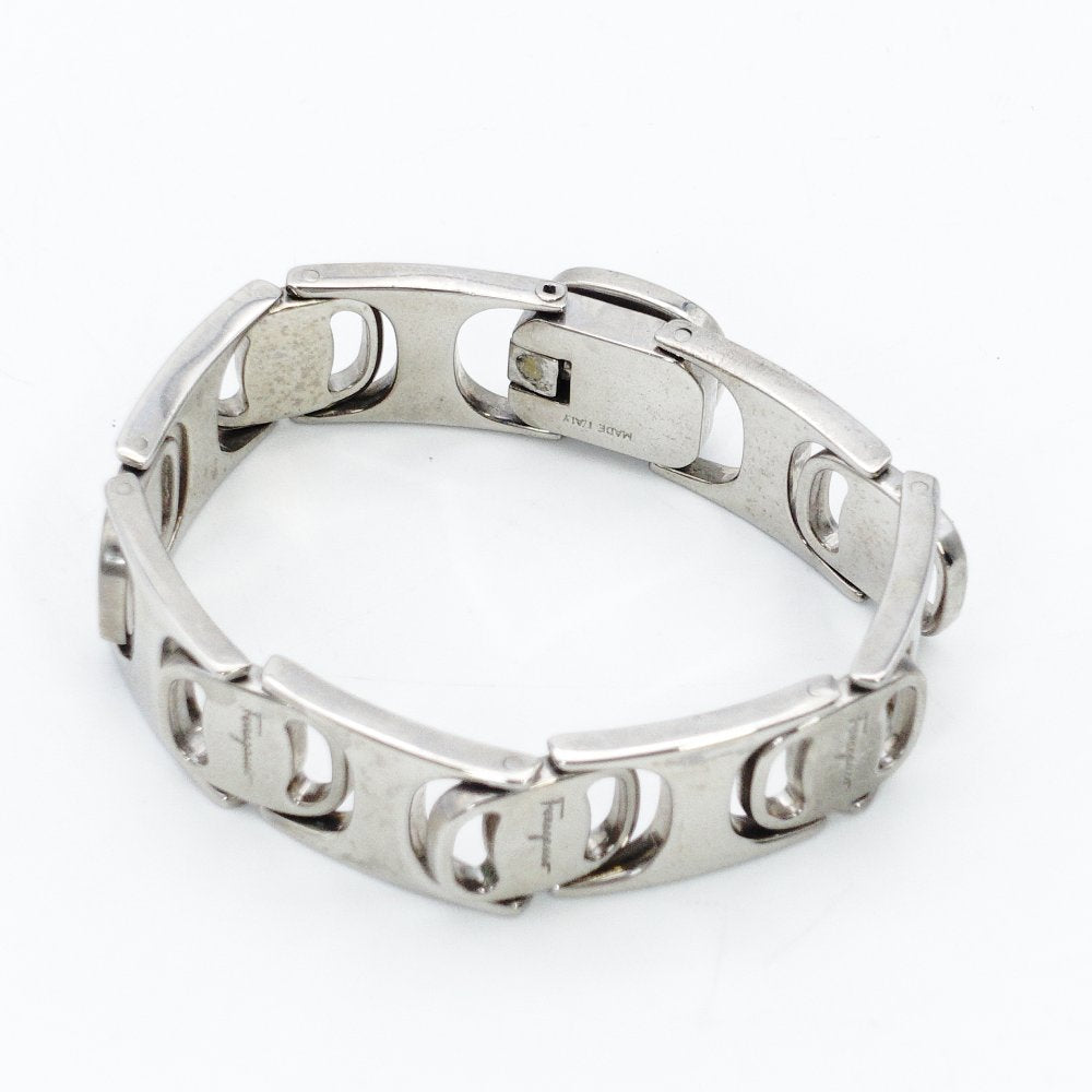 Salvatore Ferragamo Vara Silver Bracelet 7-10-955