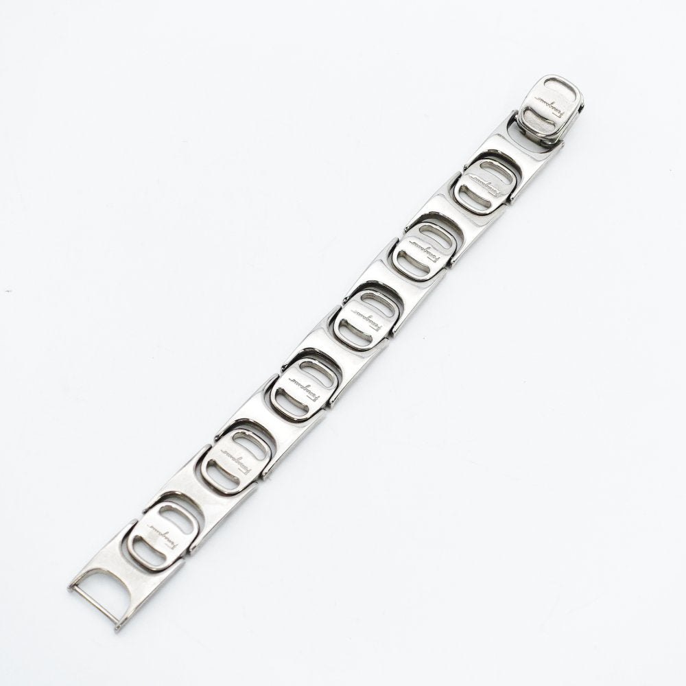 Salvatore Ferragamo Vara Silver Bracelet 7-10-955