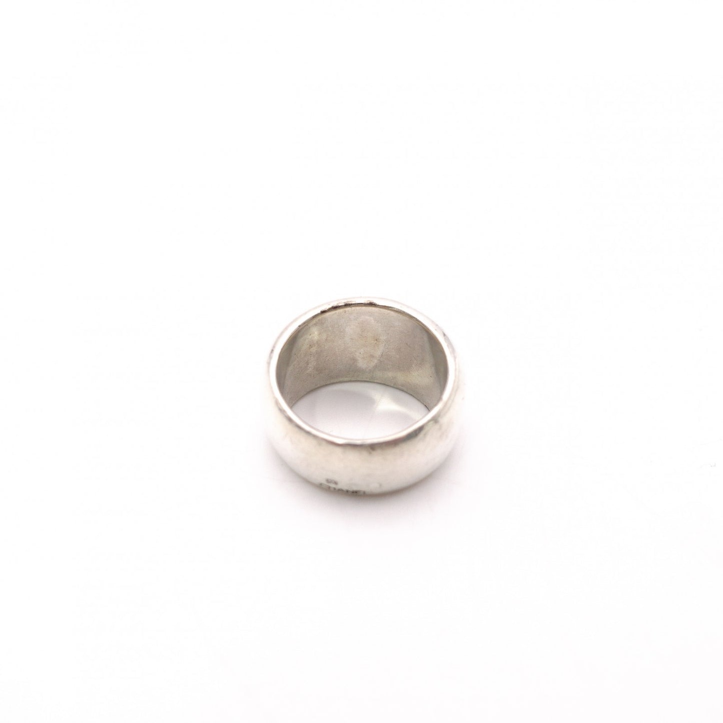 CHANEL Ring, 925 sterling silver, size 54 / 14, approx. 15g, logo