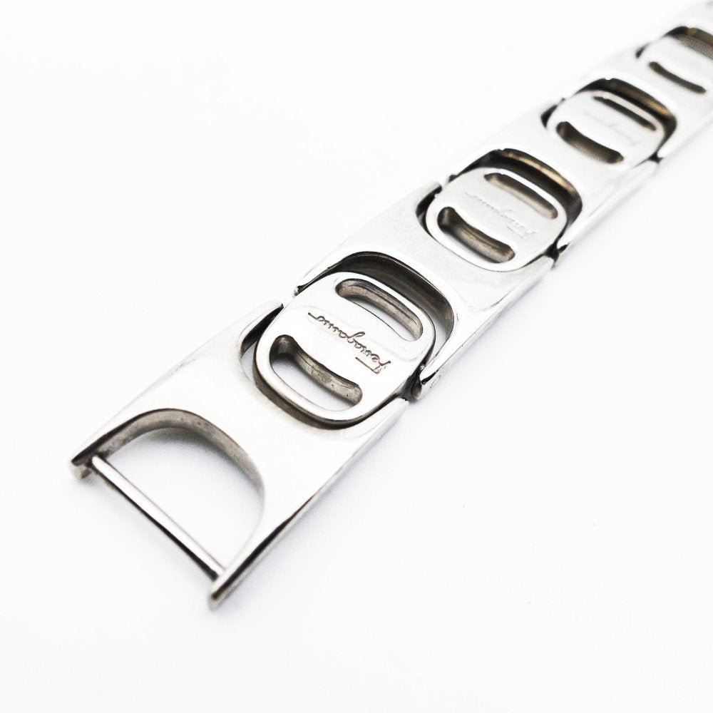 Salvatore Ferragamo Vara Silver Bracelet 7-10-955
