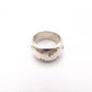 CHANEL Ring, 925 sterling silver, size 54 / 14, approx. 15g, logo
