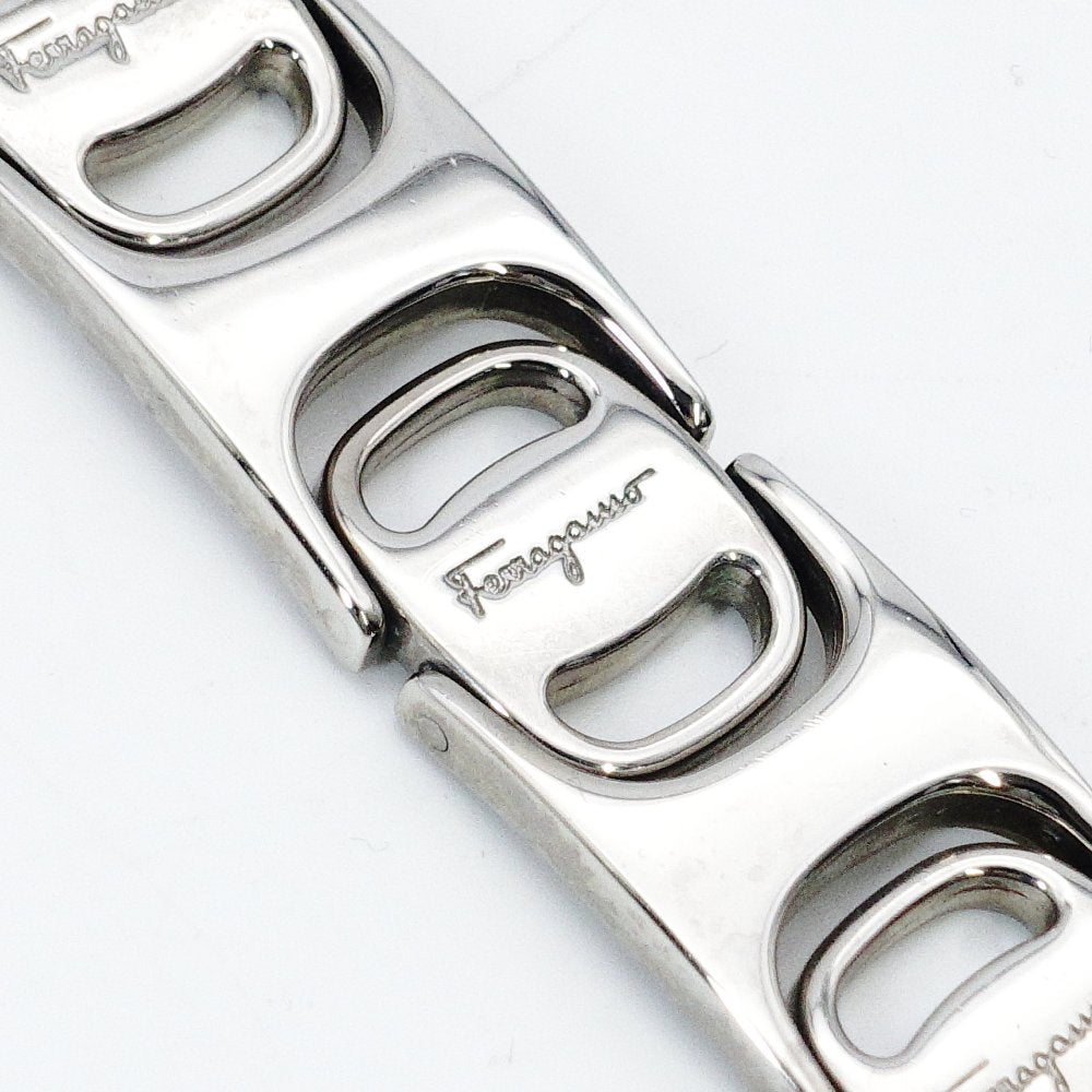 Salvatore Ferragamo Vara Silver Bracelet 7-10-955