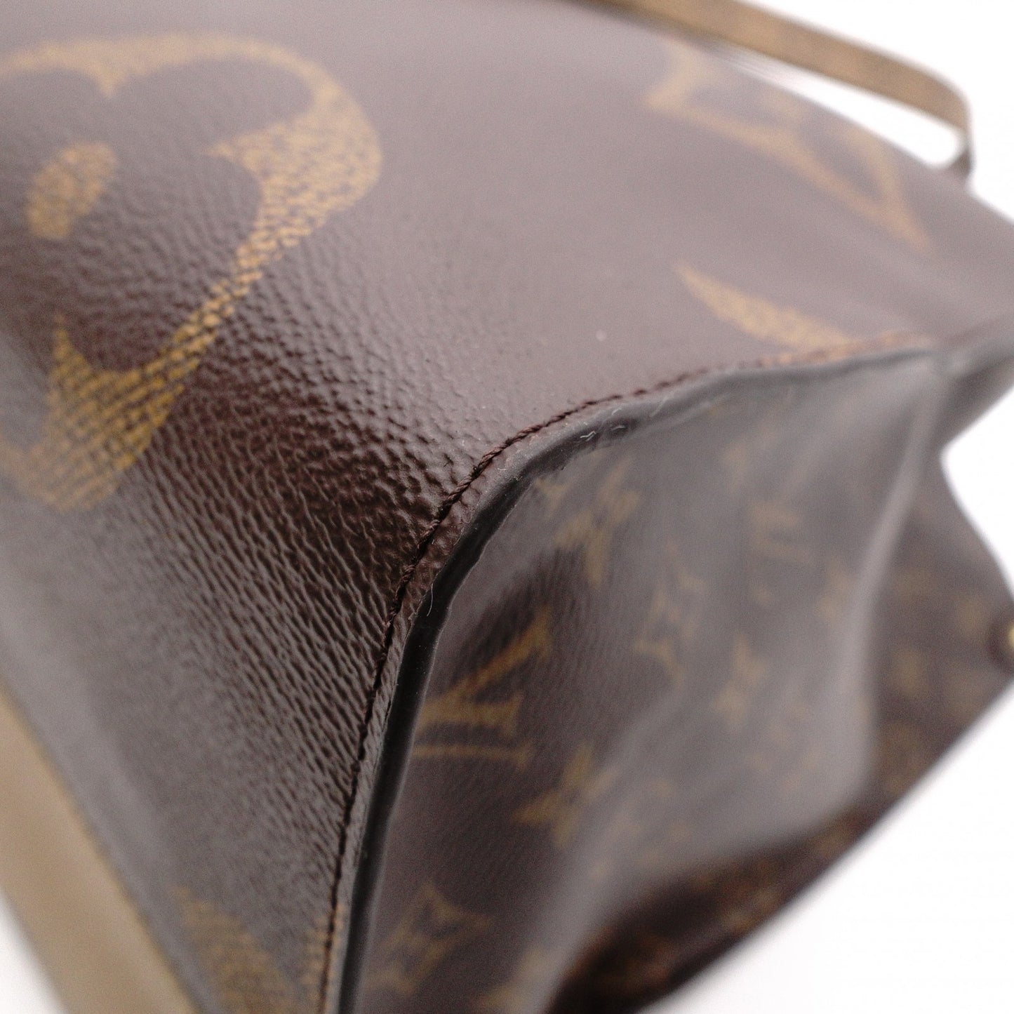 LOUIS VUITTON OTG GM On the Go Monogram Reverse Handbag, PVC and Leather, Brown, 2-Way