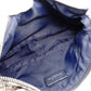 Christian Dior Trotter Shoulder Bag, Canvas and Leather, Navy, Silver Hardware