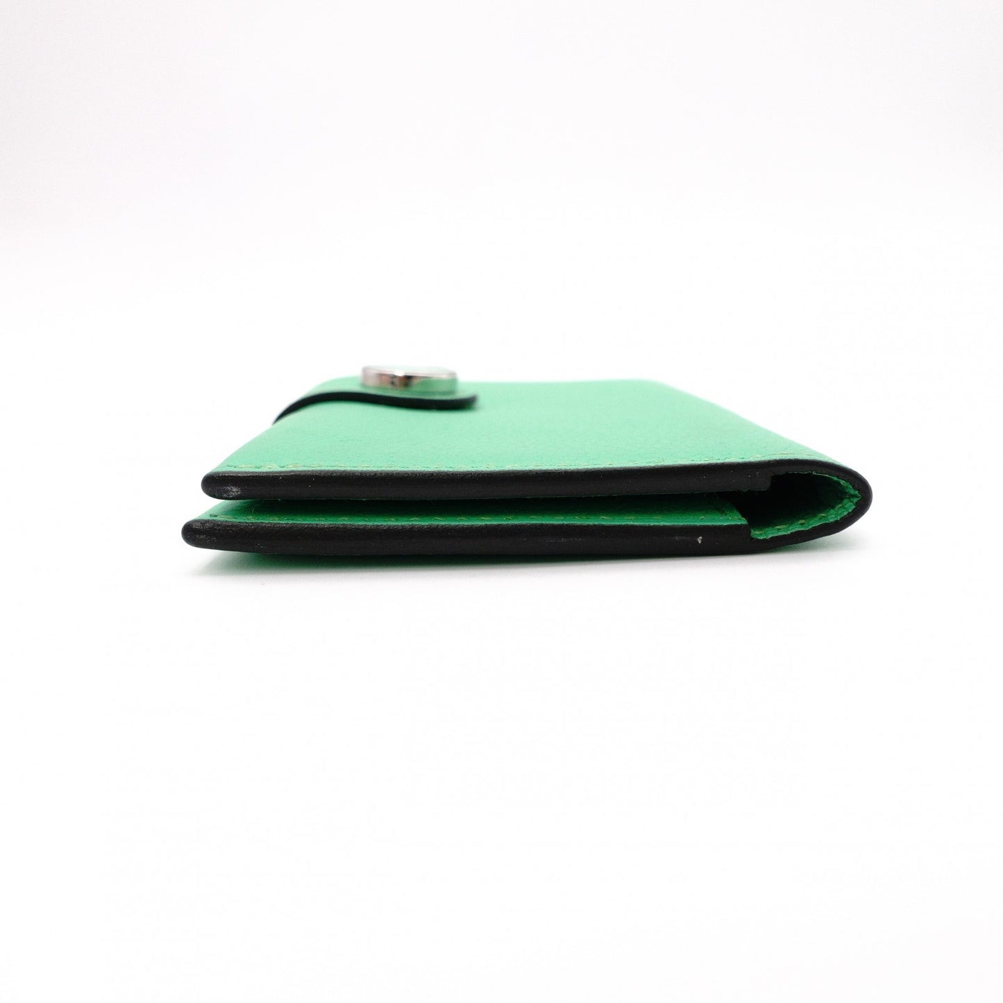 Unused HERMES Card Case, Evercolor, Veil Comique, B-stamped