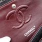 CHANEL シャネル キャビアスキン クラシック Wフラップ ショルダーバッグ レザー ブラック【中古】 レディース