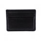 Dior Card Case, Leather, Black, Logo, Gold Hardware