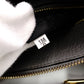 PRADA Handbag, Leather, Gray, 2-Way Crossbody, Gold Hardware, Triangle Logo