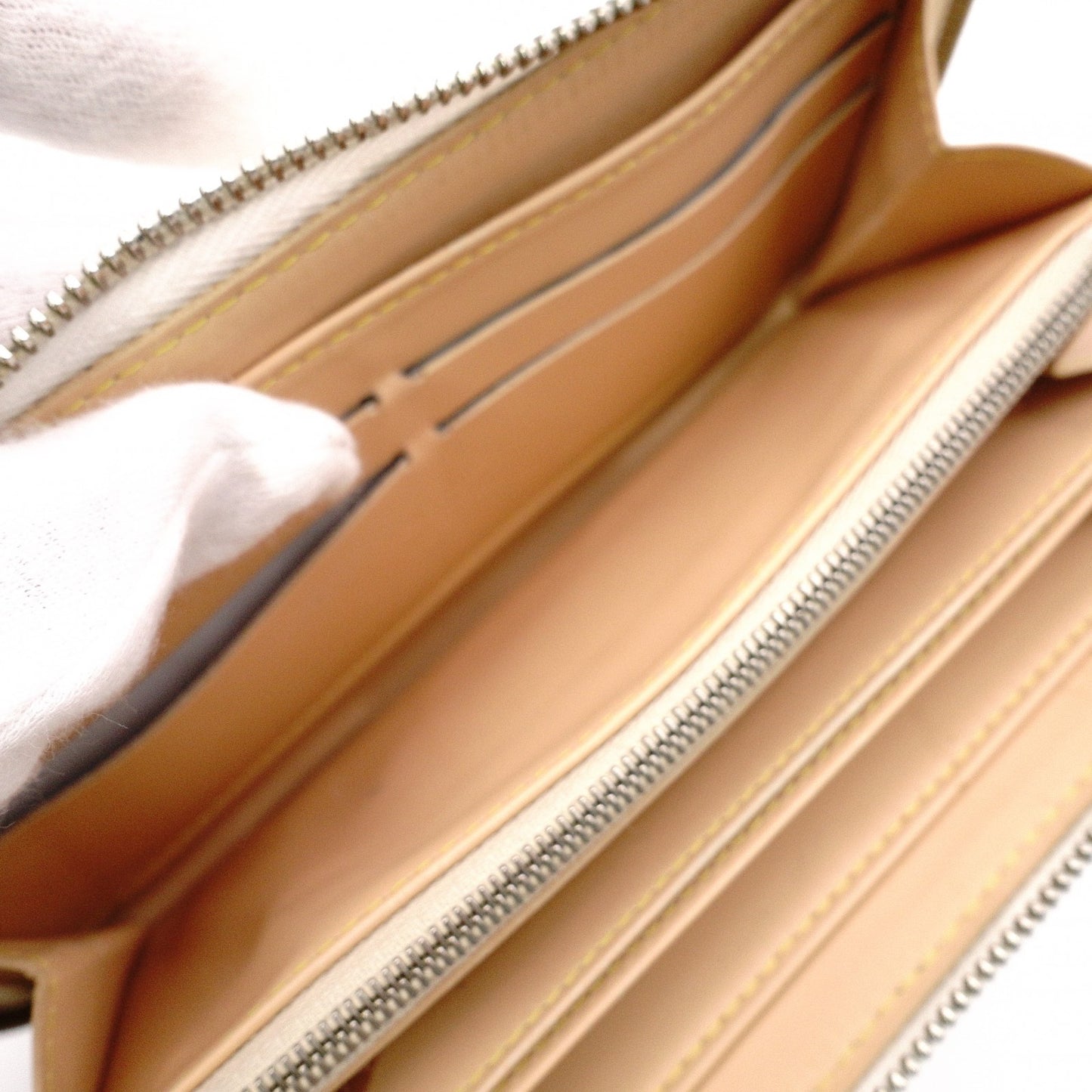 LOUIS VUITTON Zippy Wallet Monogram Multicolor Long Wallet PVC White-Toned Wallet with Gold Hardware