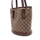 Louis Vuitton Marais Damier Ébène Shoulder Bag PVC Leather Brown Tote Bag