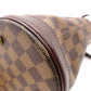 Louis Vuitton Marais Damier Ébène Shoulder Bag PVC Leather Brown Tote Bag