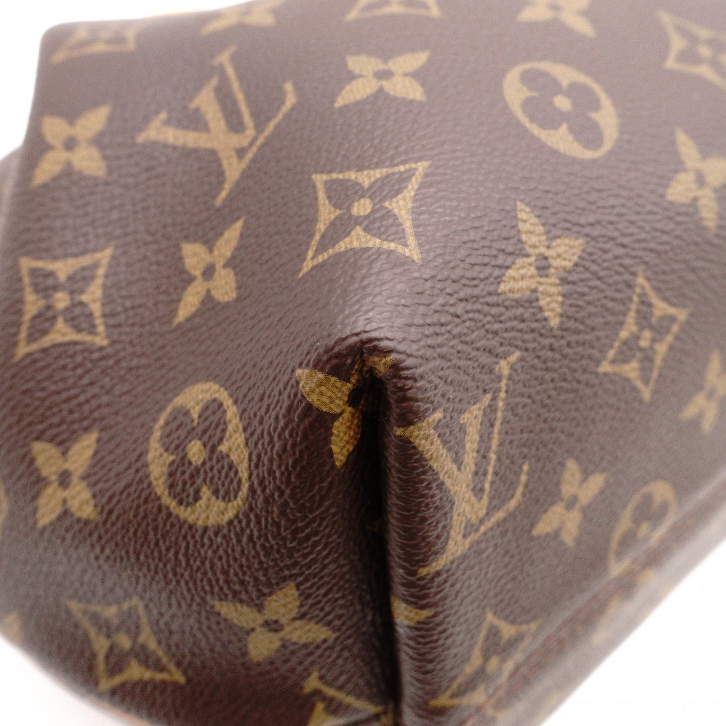 LOUIS VUITTON Churen MM Monogram Canvas Shoulder Bag, PVC/Leather, Brown, 2-Way