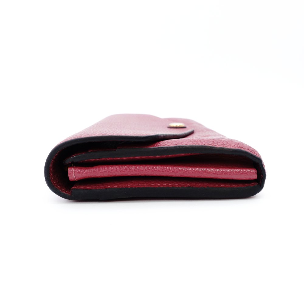 LOUIS VUITTON Portefeuille Sarah Monogram Implant Long Wallet Leather Pink M61181 Wallet 7-12-446