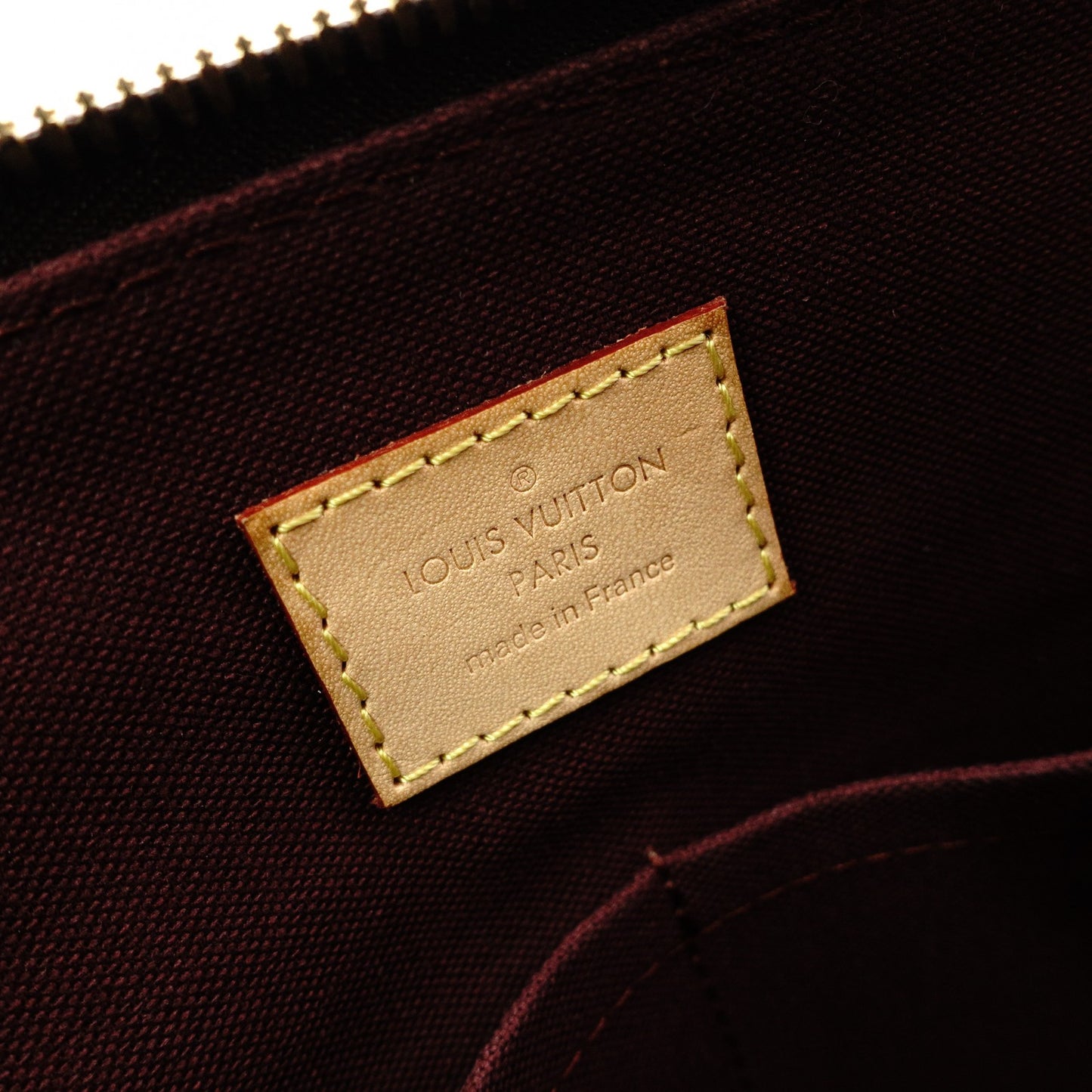 LOUIS VUITTON Churen MM Monogram Canvas Shoulder Bag, PVC/Leather, Brown, 2-Way