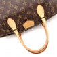 LOUIS VUITTON Churen MM Monogram Canvas Shoulder Bag, PVC/Leather, Brown, 2-Way