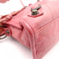 BALENCIAGA City The First Handbag, Leather, Pink, 2-Way