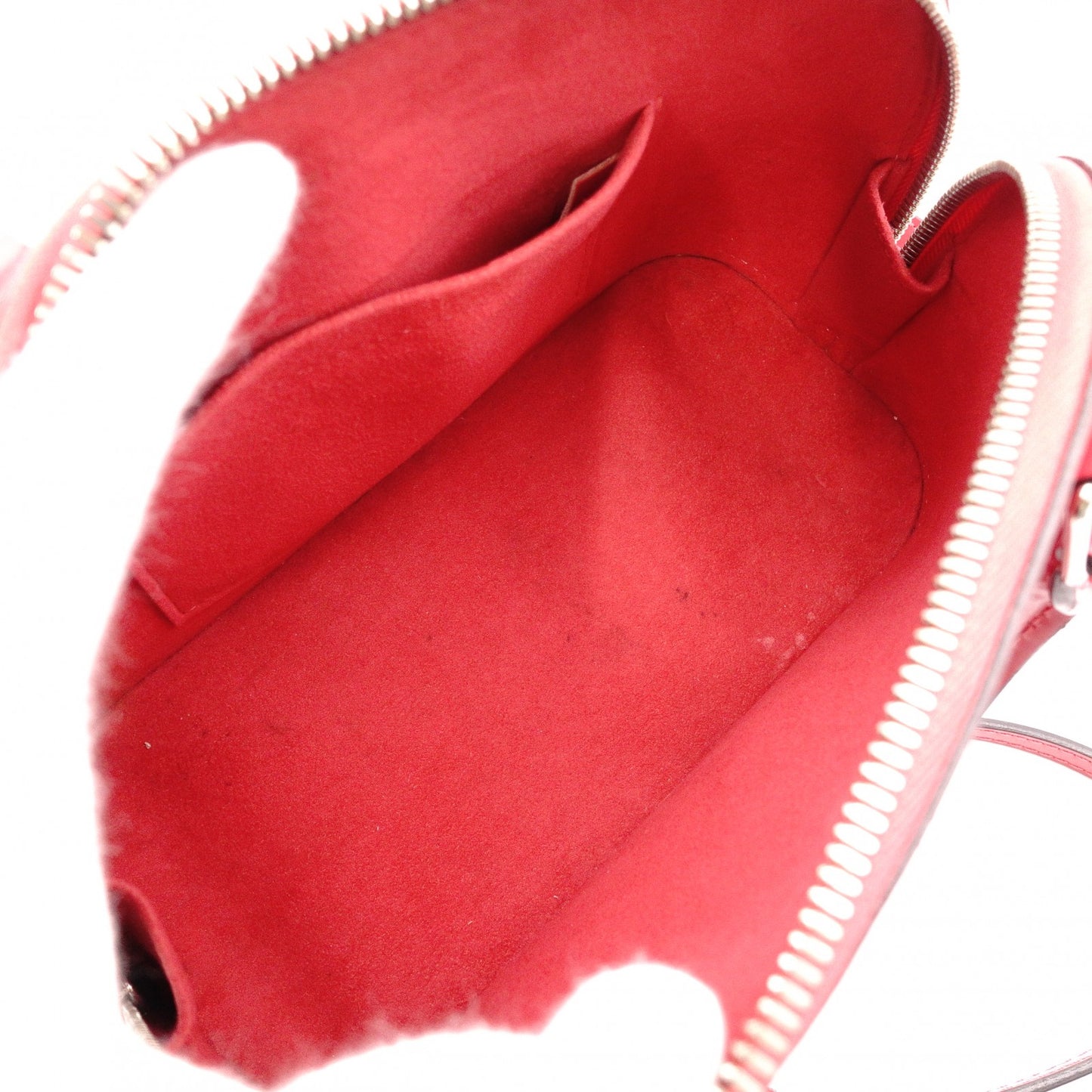 LOUIS VUITTON Alma BB Handbag, Leather, Pink Tones, 2-Way Crossbody, Silver Hardware