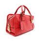 LOEWE Amazonas Handbag, Leather, Red, Anagram, Gold Hardware