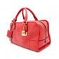 LOEWE Amazonas Handbag, Leather, Red, Anagram, Gold Hardware