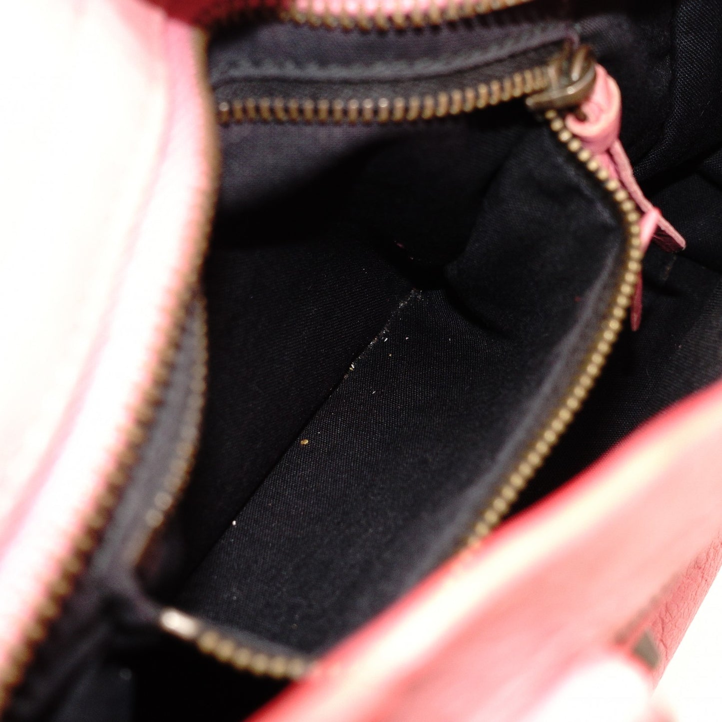 BALENCIAGA City The First Handbag, Leather, Pink, 2-Way