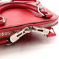 LOUIS VUITTON Alma BB Handbag, Leather, Pink Tones, 2-Way Crossbody, Silver Hardware