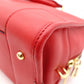 LOEWE Amazonas Handbag, Leather, Red, Anagram, Gold Hardware