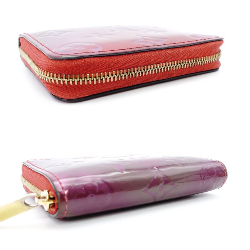 Louis Vuitton Valentine's Day Collaboration Vernis Zippy Coin Case Pink-Tone Patent Leather 7-12-190