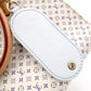 LOUIS VUITTON OTG PM On-the-Go Handbag, Leather, White, 2-Way Crossbody