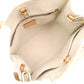 LOUIS VUITTON OTG PM On-the-Go Handbag, Leather, White, 2-Way Crossbody
