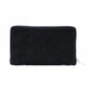 Bottega Veneta 24 Zip Wallet Black Nylon Black Wallet 7-12-788