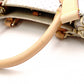 LOUIS VUITTON OTG PM On-the-Go Handbag, Leather, White, 2-Way Crossbody