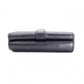 SAINT LAURENT Tiny Wallet Origami Cassandra Tri-fold Wallet, Leather, Black with Gold Hardware