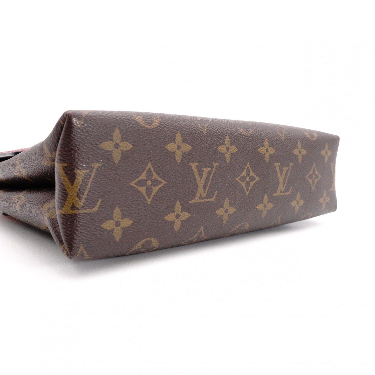 LOUIS VUITTON Samprace Monogram Canvas Shoulder Bag, PVC/Leather, Brown