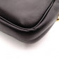 PRADA Ribbon Shoulder Bag, Leather, Black and Red with Gold Hardware