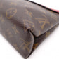LOUIS VUITTON Samprace Monogram Canvas Shoulder Bag, PVC/Leather, Brown