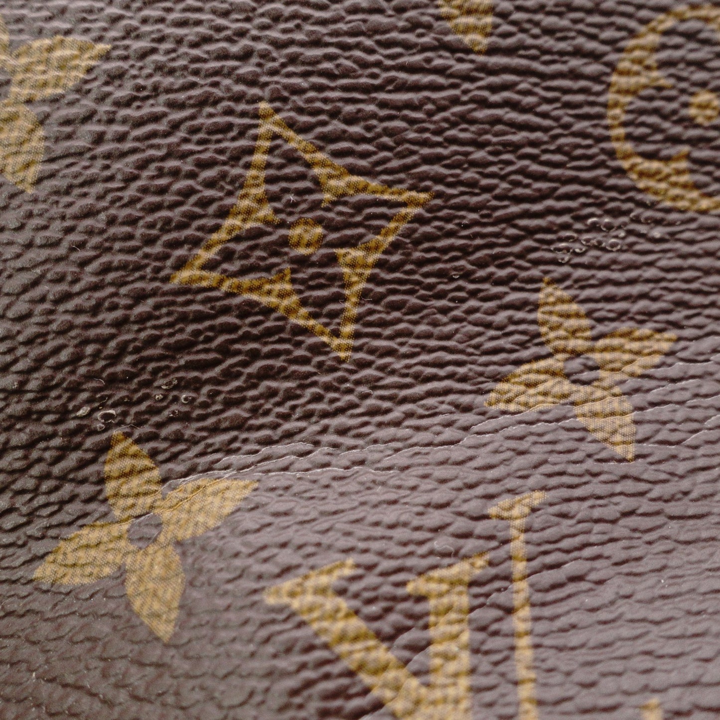 LOUIS VUITTON Samprace Monogram Canvas Shoulder Bag, PVC/Leather, Brown