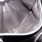 PRADA Ribbon Shoulder Bag, Leather, Black and Red with Gold Hardware