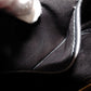 PRADA Ribbon Shoulder Bag, Leather, Black and Red with Gold Hardware