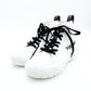 LOUIS VUITTON LV Squad Line High-Top Sneakers EU 37 Women's White × Black Leather 7-11-116
