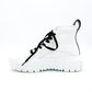 LOUIS VUITTON LV Squad Line High-Top Sneakers EU 37 Women's White × Black Leather 7-11-116
