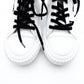 LOUIS VUITTON LV Squad Line High-Top Sneakers EU 37 Women's White × Black Leather 7-11-116