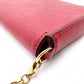 LOUIS VUITTON Pochette Félicie Monogram Anplant Shoulder Bag, Leather, Red
