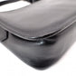 YVES SAINT LAURENT YSL Logo Stitch Cassandra Logo Shoulder Bag, Leather, Black