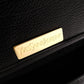 YVES SAINT LAURENT YSL Logo Stitch Cassandra Logo Shoulder Bag, Leather, Black