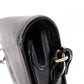 YVES SAINT LAURENT YSL Logo Stitch Cassandra Logo Shoulder Bag, Leather, Black