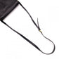 YVES SAINT LAURENT YSL Logo Stitch Cassandra Logo Shoulder Bag, Leather, Black